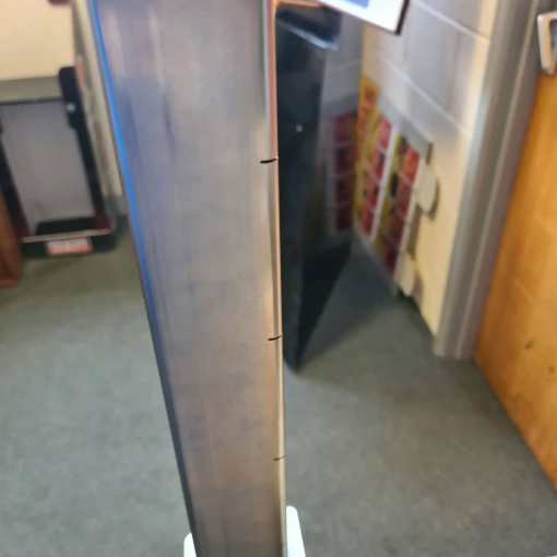 Internal Corner Profiles 2.0m, Gauge Marked, Zinc, Complete with Fittings (1 Pair) Image 2