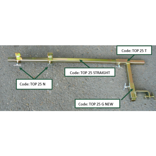 BT Engineering Top Clamp Nail Bracket Z&Yellow Image 6