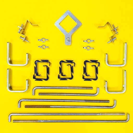 External Profile Full Fixing Kit (1 Pair) Image 1