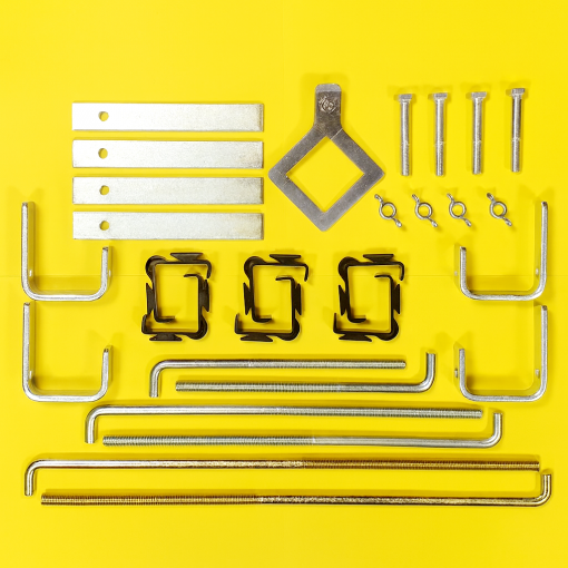 Internal Corner Profile Full Fixing Kit (1 Pair) Image 1
