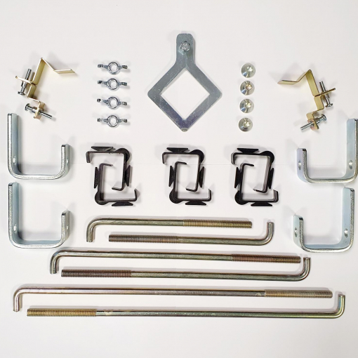 P.T. Profiles - External Profile Full Fixing Kit (1 Pair) Image 1