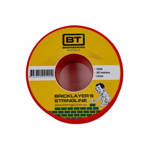 BT Engineering Builders String Line 50m Fluorescent Lime