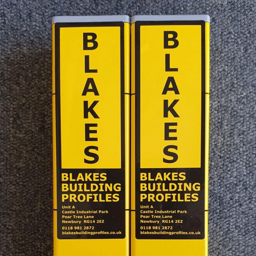 Blakes Ultimate 2″ x 2″ Box Profiles Double Gauged Yellow Edition 2.0m Long (1 Pair) Image 1