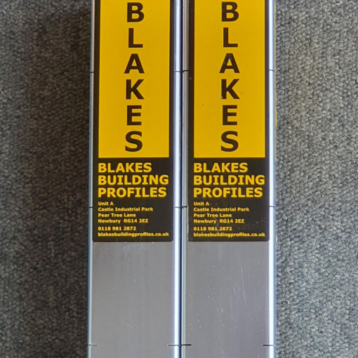 Blakes Ultimate 2″ x 2″ Box Profiles Double Gauged Zinc Plated 2.0m Long (1 Pair) Image 2