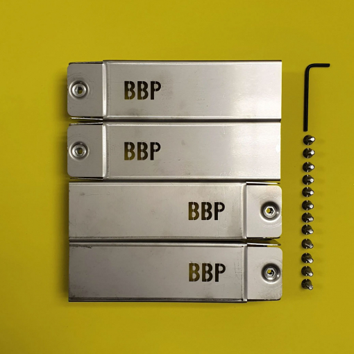 150mm, 200mm & 250mm BLOCKDOLLY Extensions for 1 Pair, Kit comprises 4 Extensions and all Fixings Image 1