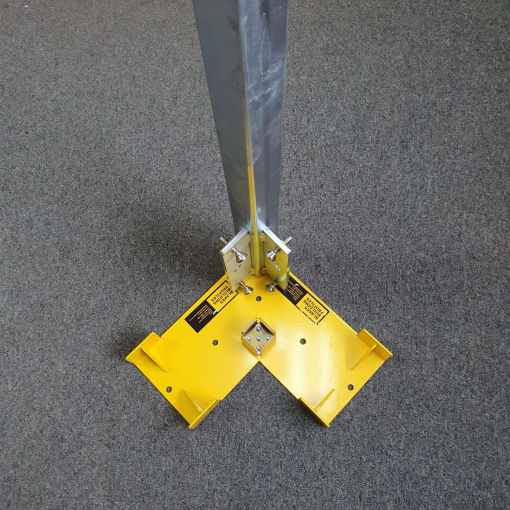 Blakes Base Plate – Yellow Powder Coat Image 4