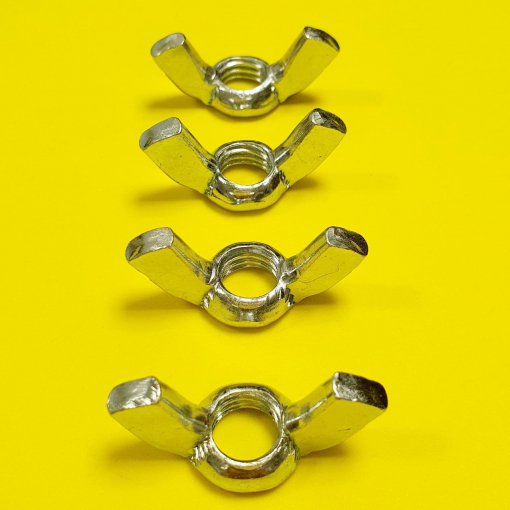 Wing Nuts for External Profiles x 4 Image 1