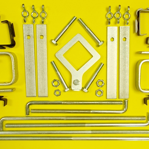 Internal Corner Profile Full Fixing Kit (1 Pair) Image 1